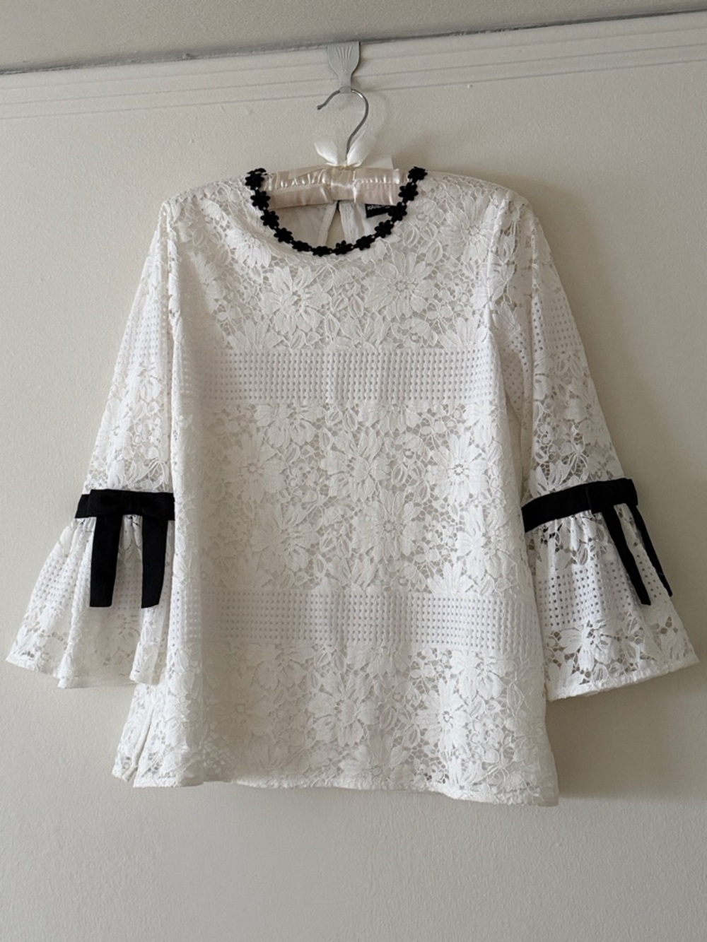 Karl Lagerfeld Paris romantic lace top